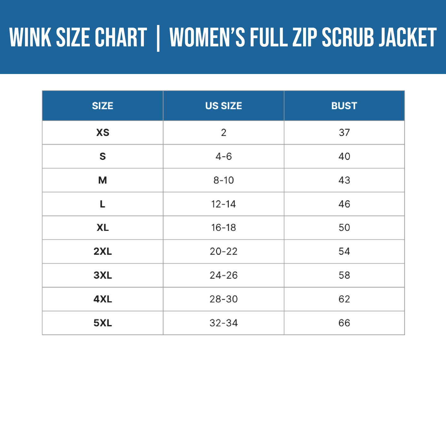 WINK | Women's Full-Zip Scrub Jacket