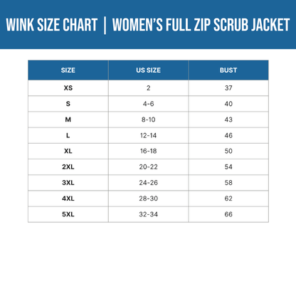 WINK | Women's Full-Zip Scrub Jacket